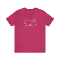 Somali Cat Mom Short Sleeve Tee