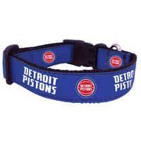 Detroit Pistons Nylon Dog Collar or Leash