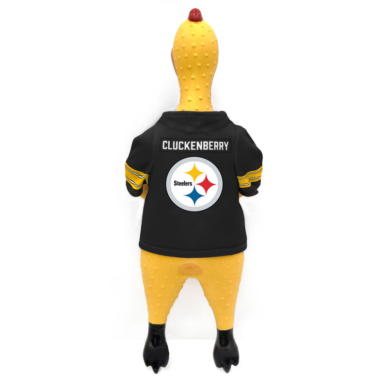 Pittsburgh Steelers Rubber Chicken Pet Toy