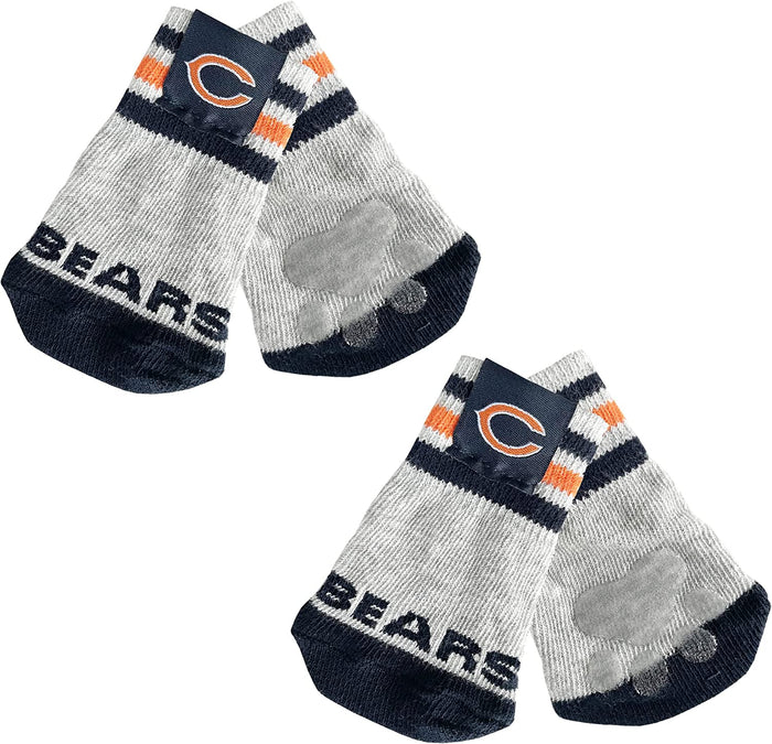 Chicago Bears Anti-Slip Dog Socks