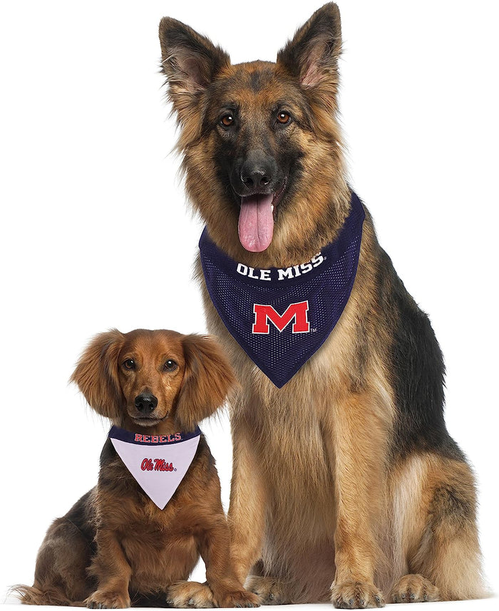 MS Ole Miss Rebels Reversible Slide-On Bandana