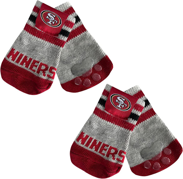 San Francisco 49ers Anti-Slip Dog Socks