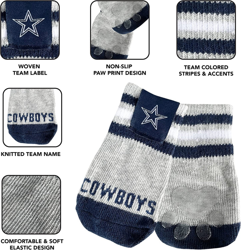 Dallas Cowboys Anti-Slip Dog Socks