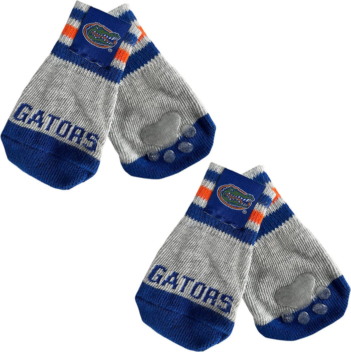 FL Gators Anti-Slip Dog Socks