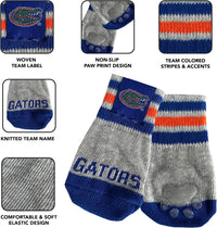 FL Gators Anti-Slip Dog Socks