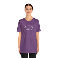 American Curl Cat Mom Short Sleeve Tee