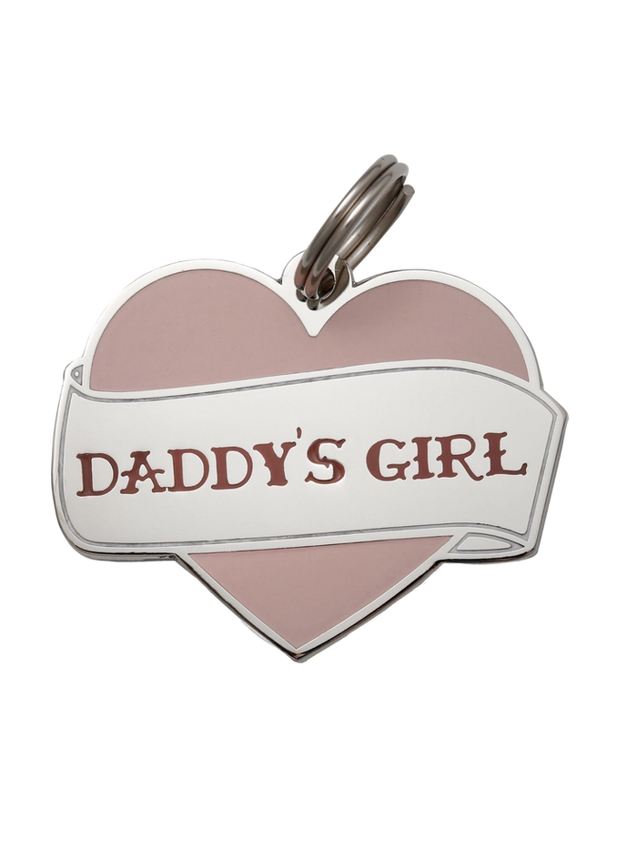 Daddys Girl Pet ID Tag