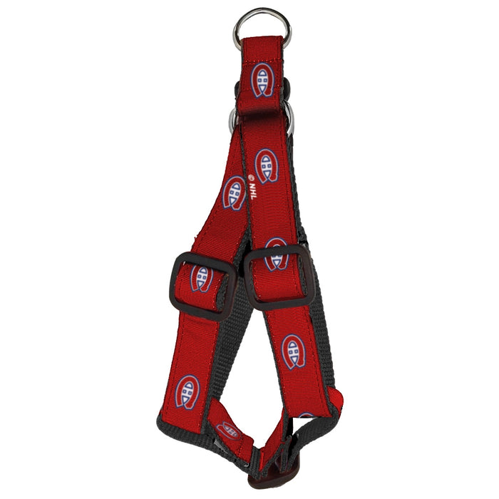 Montreal Canadiens Nylon Dog Step-In Harness