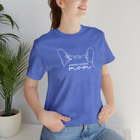 American Wire Hair Cat Mom Short Sleeve Tee