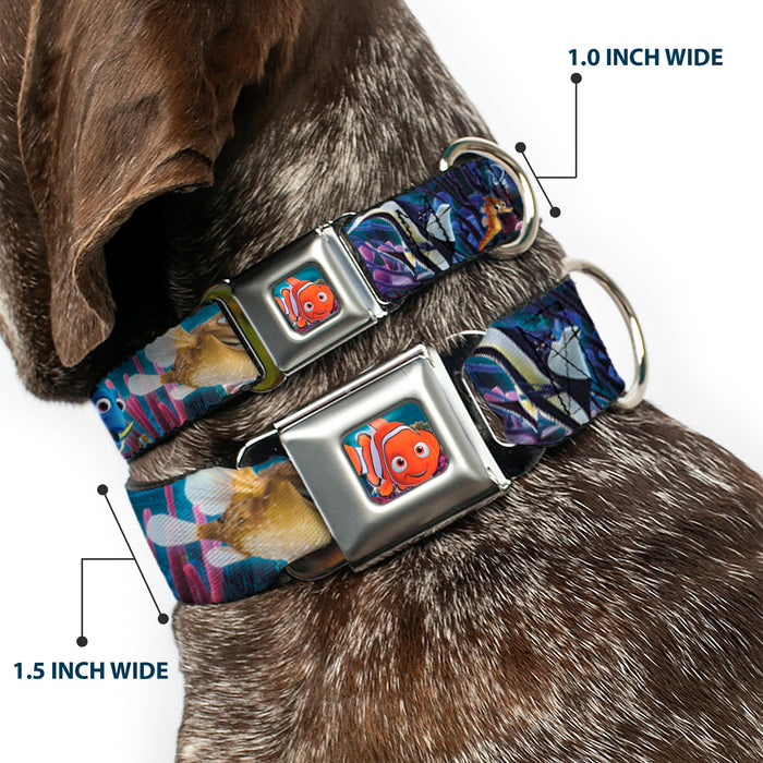 Nemo Smiling Full Color Seatbelt Buckle Collar - Nemo & Friends Group