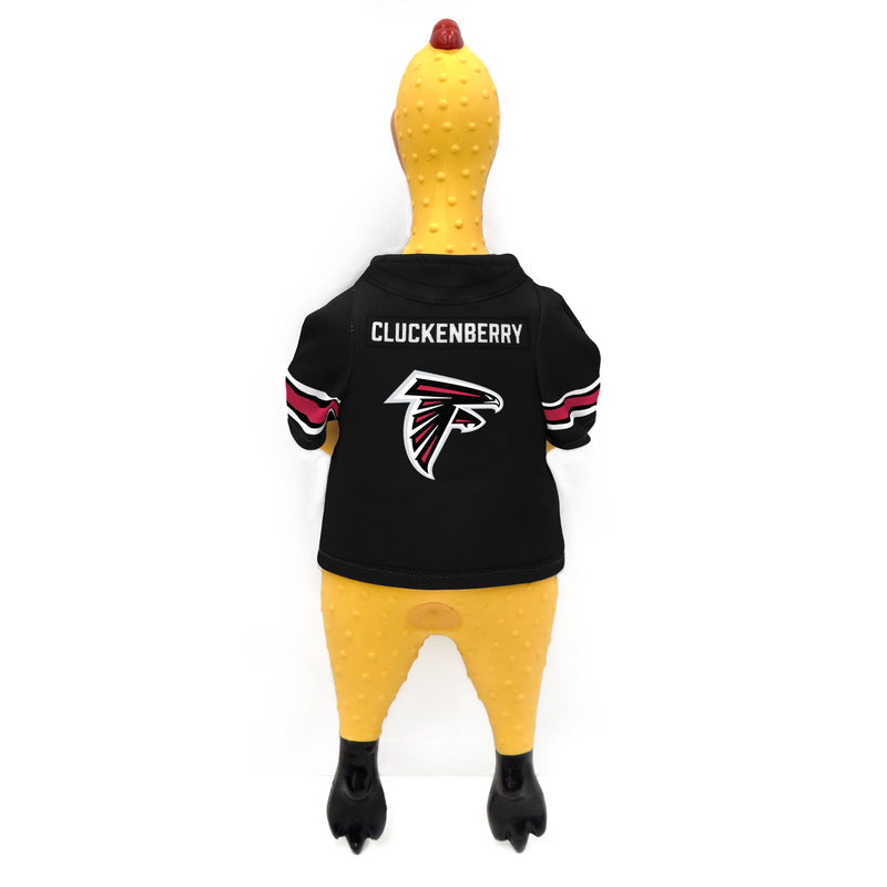 Atlanta Falcons Rubber Chicken Pet Toy