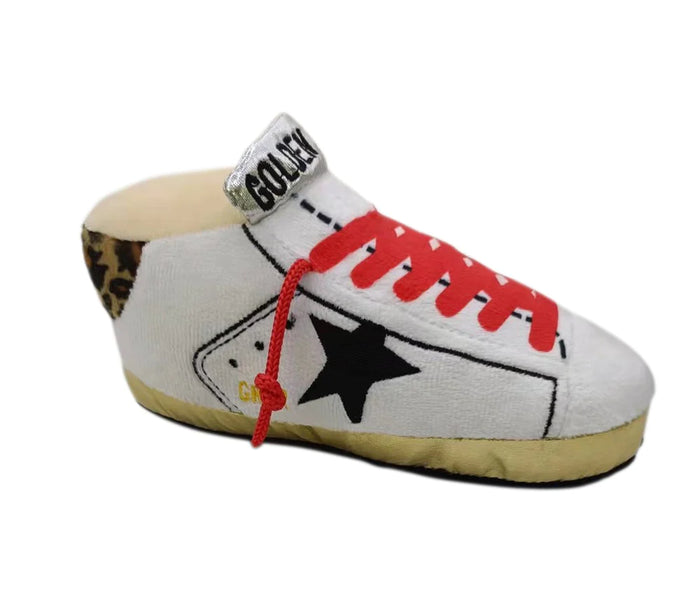 Golden Pooch Tennis Shoe Squeaker Toy