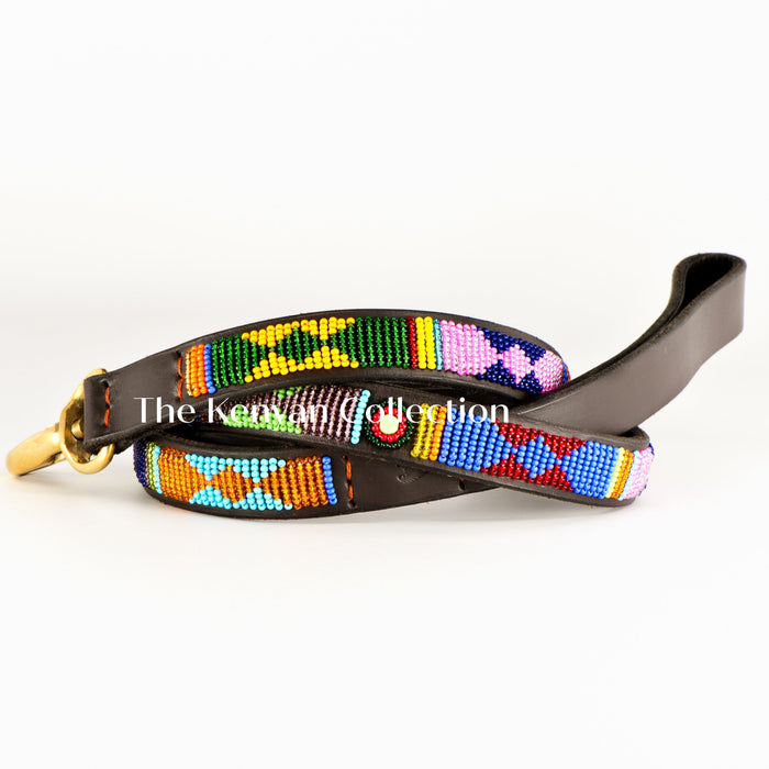 TKC Hippo Circus Beaded Dog Lead