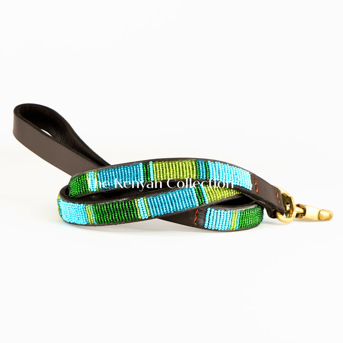 TKC Lagoon Beaded Dog Lead