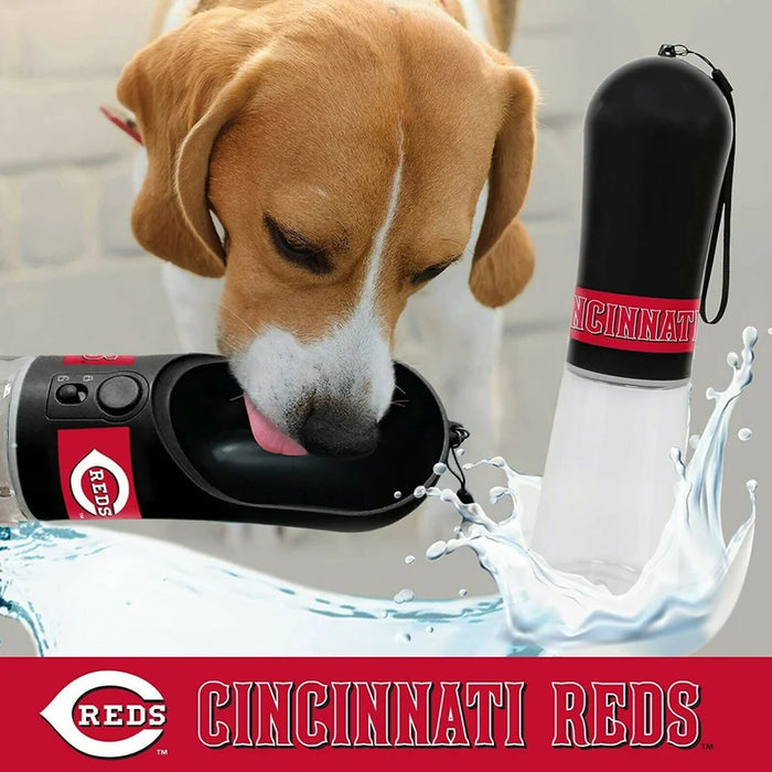 Cincinnati Reds Pet Water Bottle