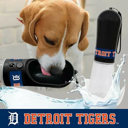 Detroit Tigers Pet Water Bottle