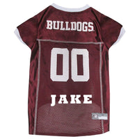 MS State Bulldogs Pet Jersey - 3 Red Rovers