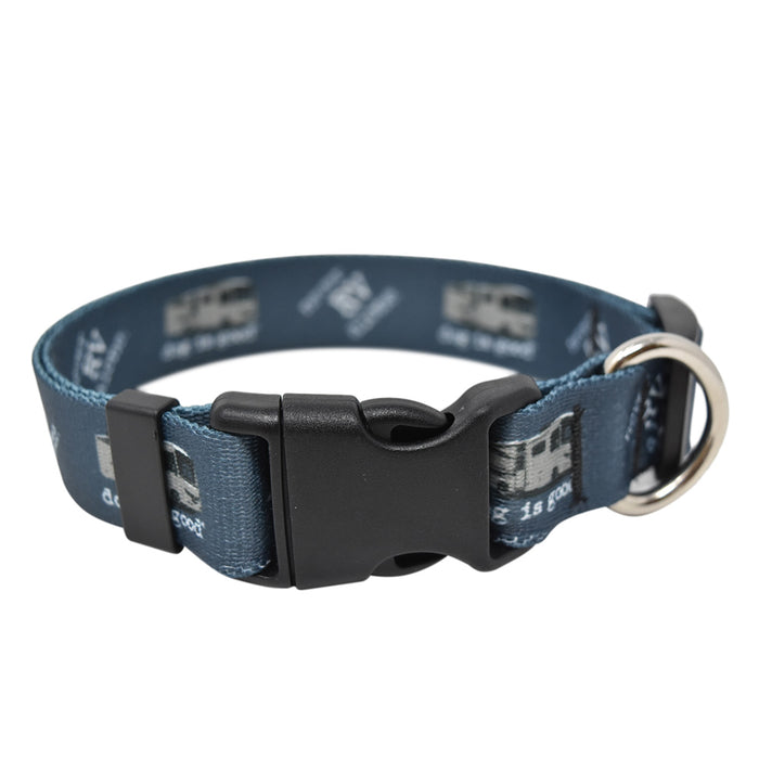 Never RV Alone Dog Collar and Leash