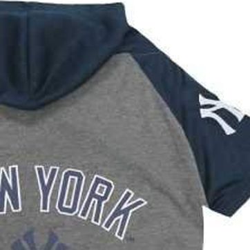 New York Yankees Lightweight Pet Hoodie - 3 Red Rovers