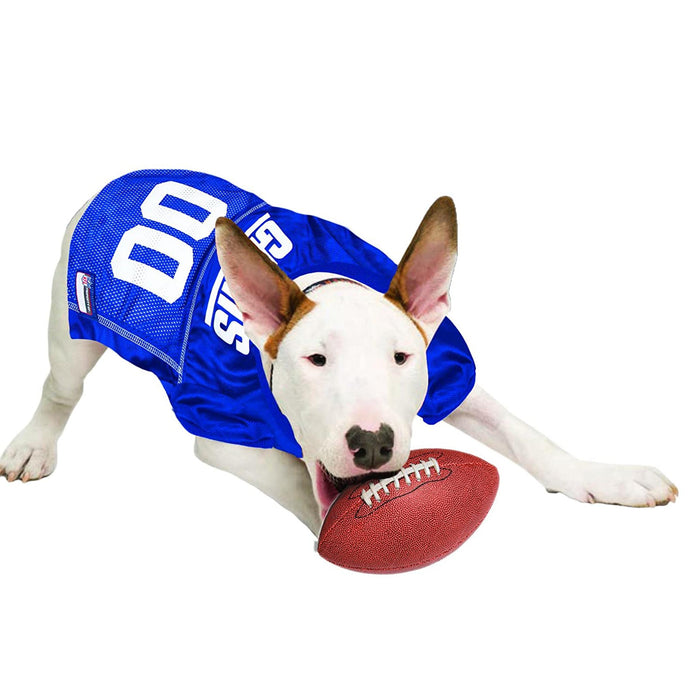 New York Giants Pet Jersey - 3 Red Rovers
