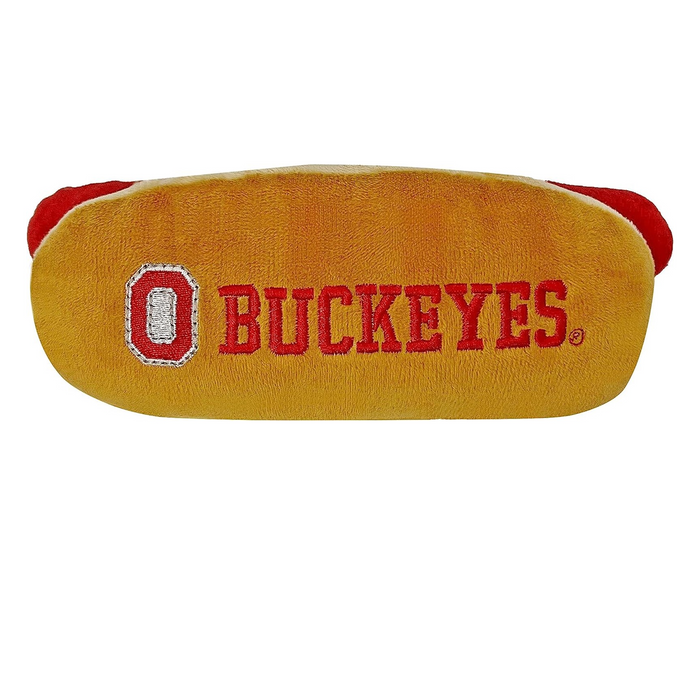 OH State Buckeyes Hot Dog Plush Toys