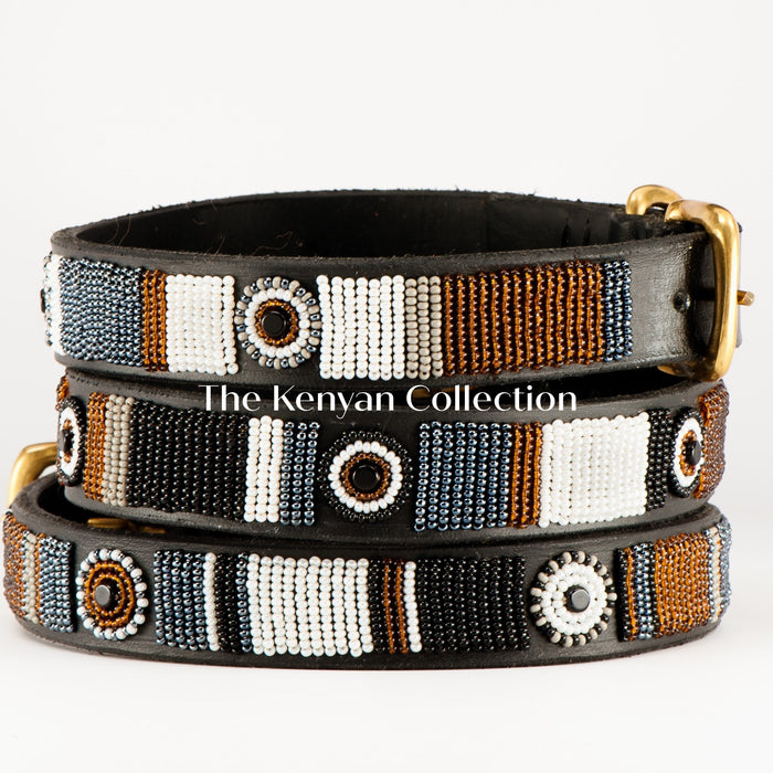 TKC Oryx Beaded Dog Collar