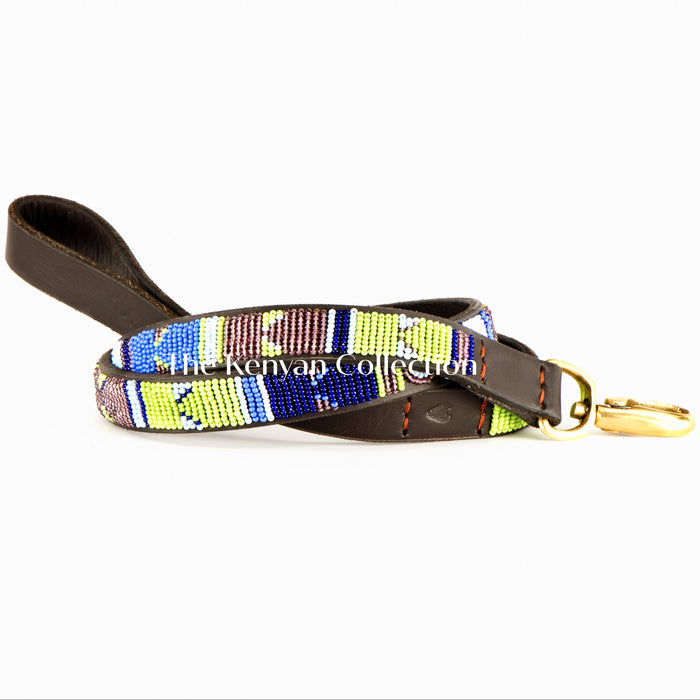 TKC Passion Flower Beaded Dog Lead
