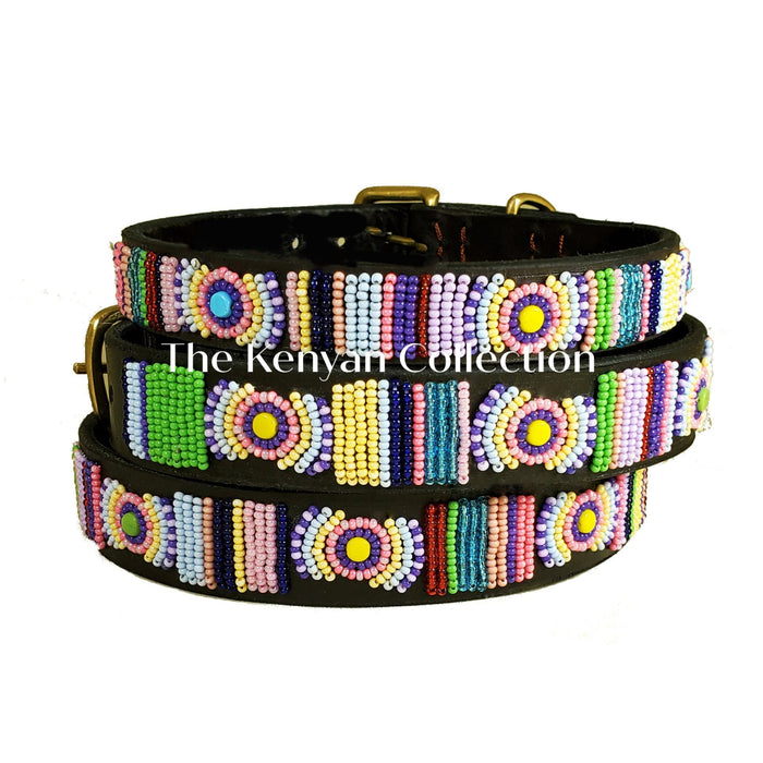 TKC Posey Beaded Dog Collar