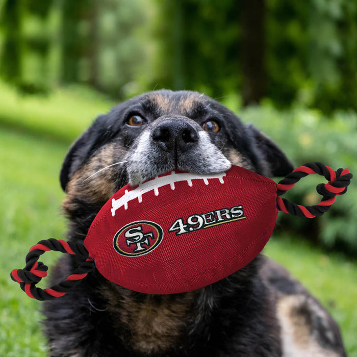 San Francisco 49ers 2 Piece Dog Toy Gift Set