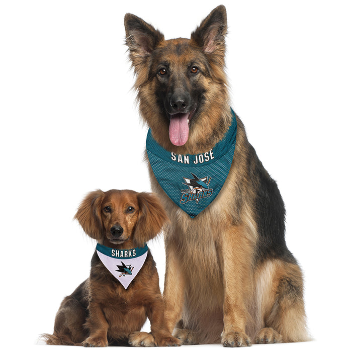 San Jose Sharks Reversible Slide-On Bandana