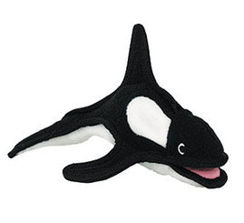Tuffy Ocean Creature Series - Kinley the Killer Whale Tough Toy