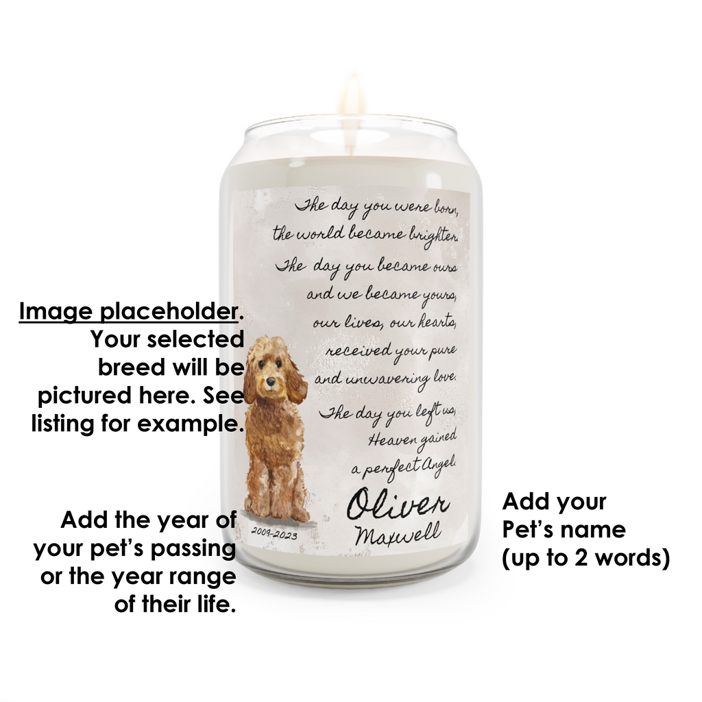 Funny Dog Candle 8.5 oz – Ocean Avenue Candle Co