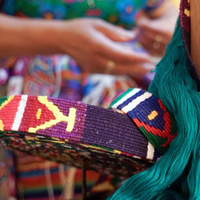 ATWCW Traditional Multi - Mayan Artisan-Handmade Dog Collars