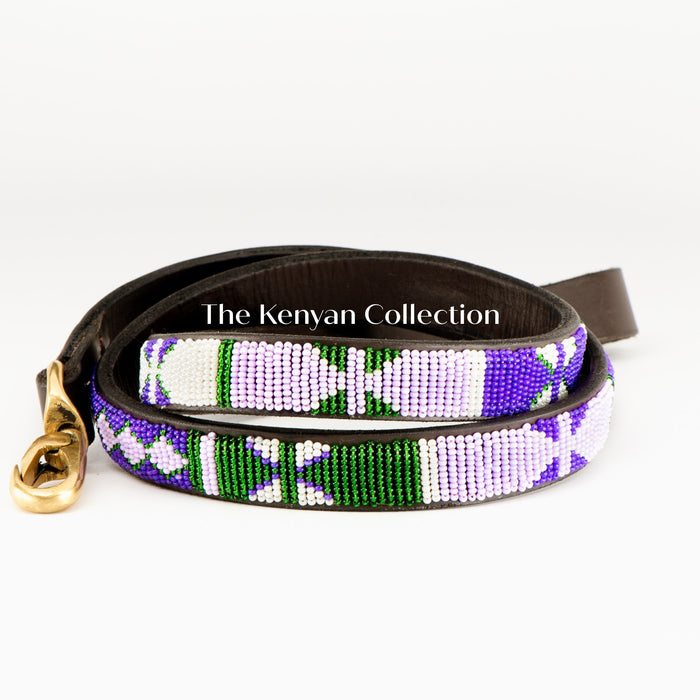 TKC Yesterday, Today, Tomorrow (YTT) Beaded Dog Lead