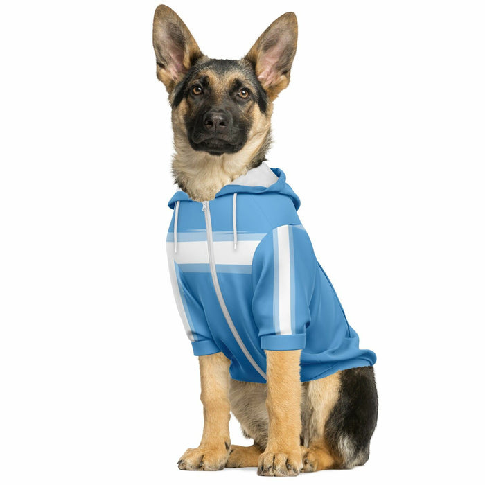 Manchester City FC 25/26 Home Kit-Inspired Zip Hoodie