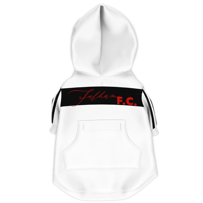 Fulham FC 25/26 Home Kit inspired Pet Zip Hoodies