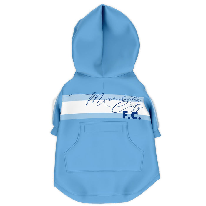 Manchester City FC 25/26 Home Kit-Inspired Zip Hoodie