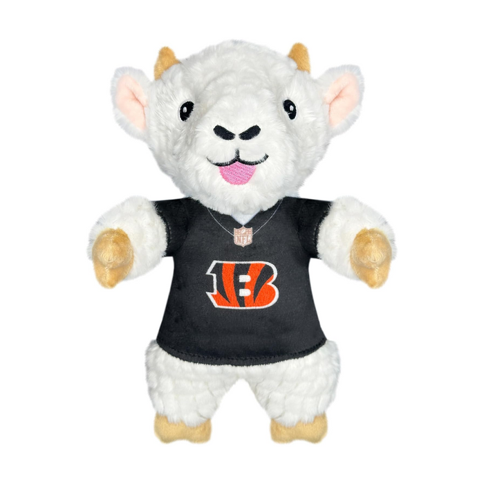 Cincinnati Bengals Joe Burrow #9 Goat Plush Toy