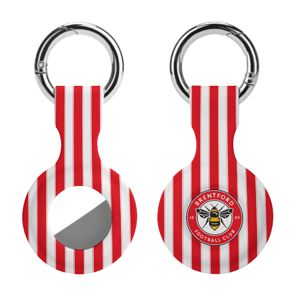 Brentford FC 25/26 Home Kit-Inspired Protective Case for Air Tag