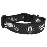 Brooklyn Nets Nylon Dog Collar or Leash