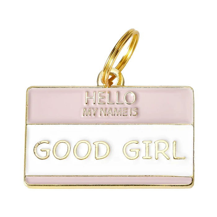 Good Girl Pet ID Tag