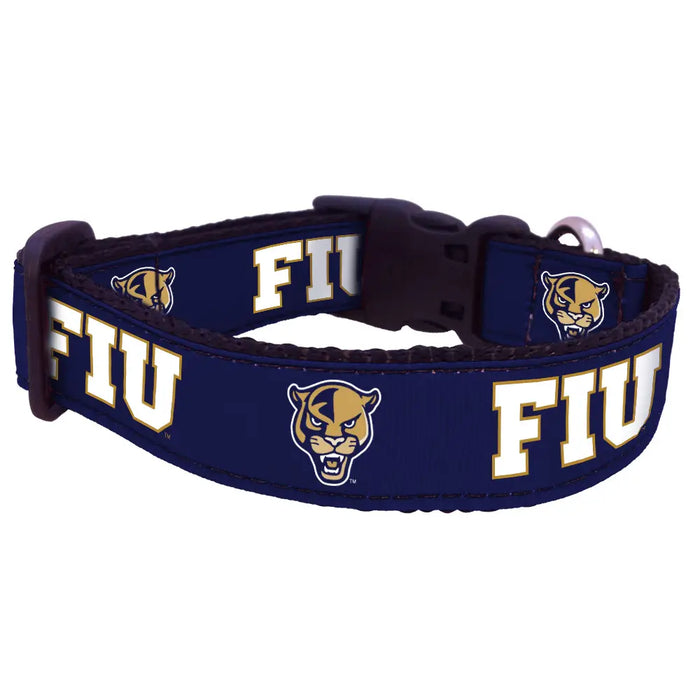 FL International Panthers Nylon Dog Collar and Leash