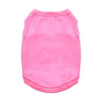 Big Dog Carnation Pink All-Cotton Sleeveless Shirt