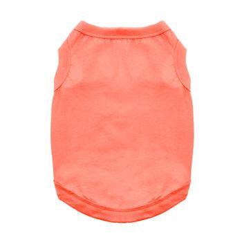 Big Dog Coral All-Cotton Sleeveless Shirt