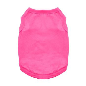 Big Dog Raspberry Sorbet All-Cotton Sleeveless Shirt