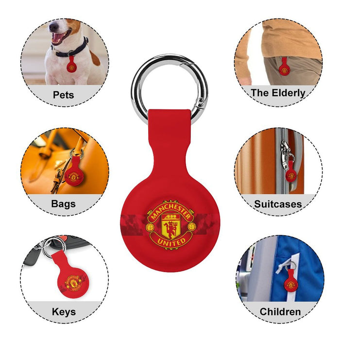 Manchester United FC 25/26 Home Kit-Inspired Protective Case for Air Tag
