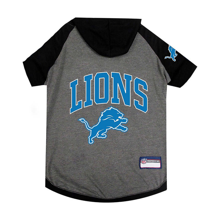 Detroit Lions Lightweight Pet Hoodie - 3 Red Rovers