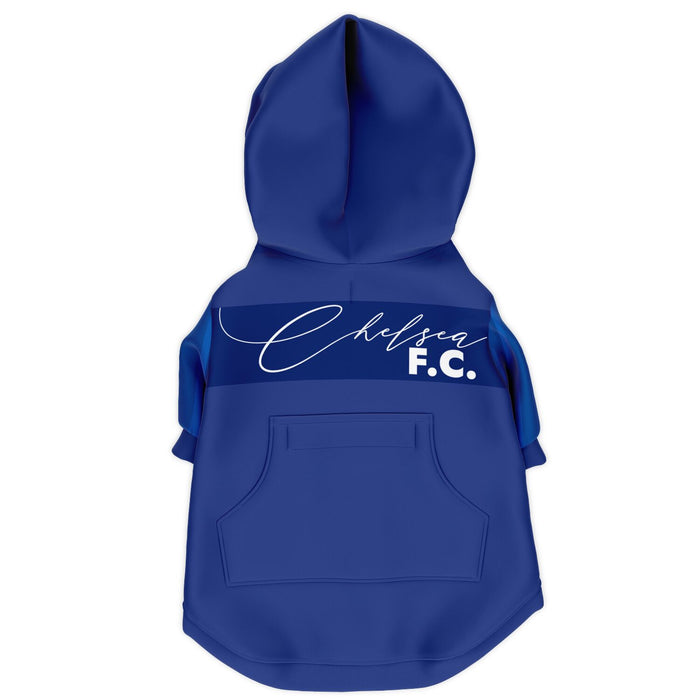 Chelsea FC 25/26 Home Kit-Inspired Zip Hoodie