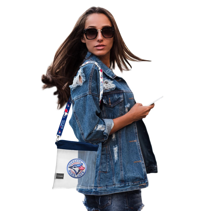 Toronto Blue Jays Clear Satchelette - 3D