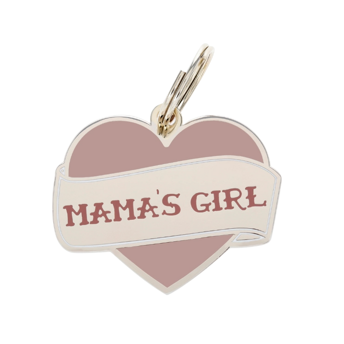 Mamas Girl Pet ID Tag
